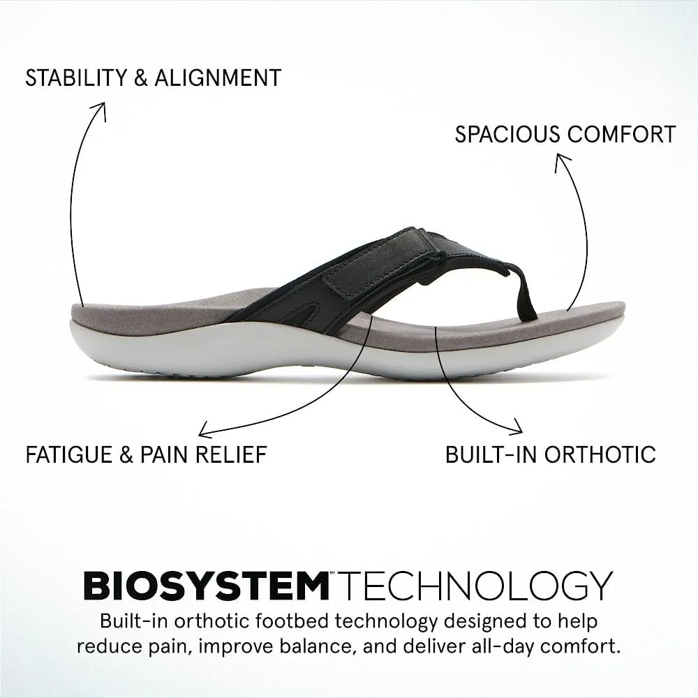 ABEO Oasis Sport Flip Flops for Women | Adjustable Flip Flops | Sandals for Women | Built-In Orthotics | Orthopedic Sandals for Women