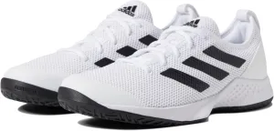 adidas Courtflash Tennis Shoes White/Black/White 7 D (M)