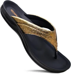 AEROTHOTIC Comfortable Arch Support Slingback Flats for Women Sandals Cute Soft T-Strap Toe Post Casual Fashion Dressy Flip Flops Vacation Essentials