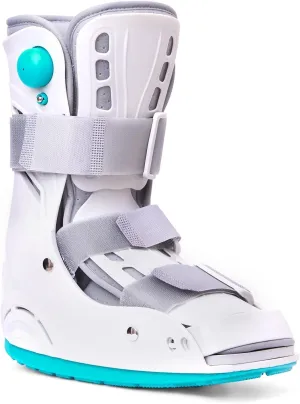 Air Cam Walker Fracture Boot, Medical Inflatable Walking Boot, Orthopaedic boot for Sprained Ankle, Stress Fracture, Broken Foot or Achilles Tendonitis (Manual Inflation, M)