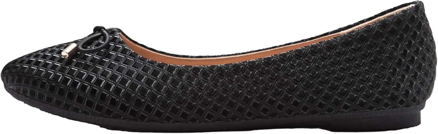 Alpine Swiss Claire Womens Ballet Flats Classic Round Toe Slip on Comfortable Flat Shoes