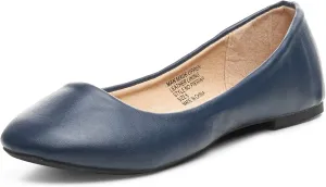 Alpine Swiss Womens Pierina Round Toe Ballet Flats