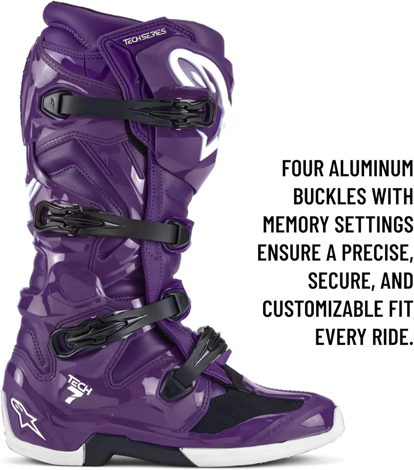 Alpinestars Tech 7 Boots, High-Performance Motocross Boots, CE Certified