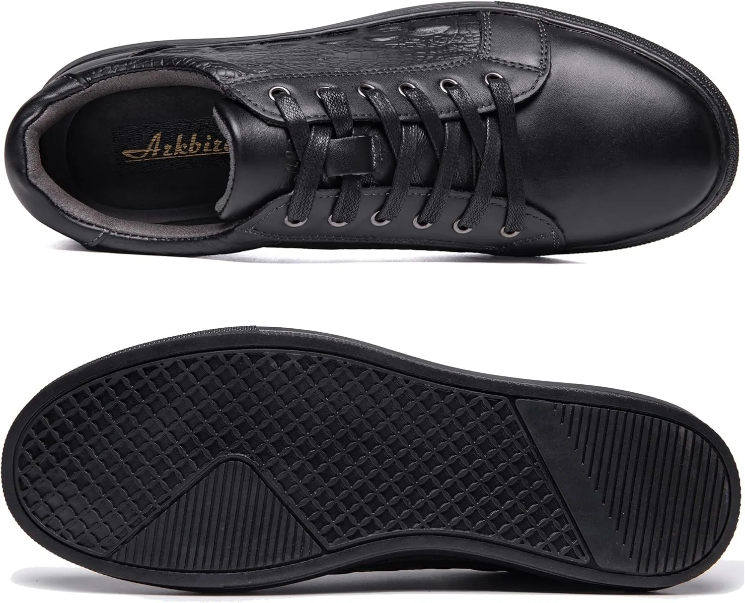 Arkbird Mens Fashion Sneakers Classic Casual Dress Shoes Stylish Lace-up Oxford Shoes for Men