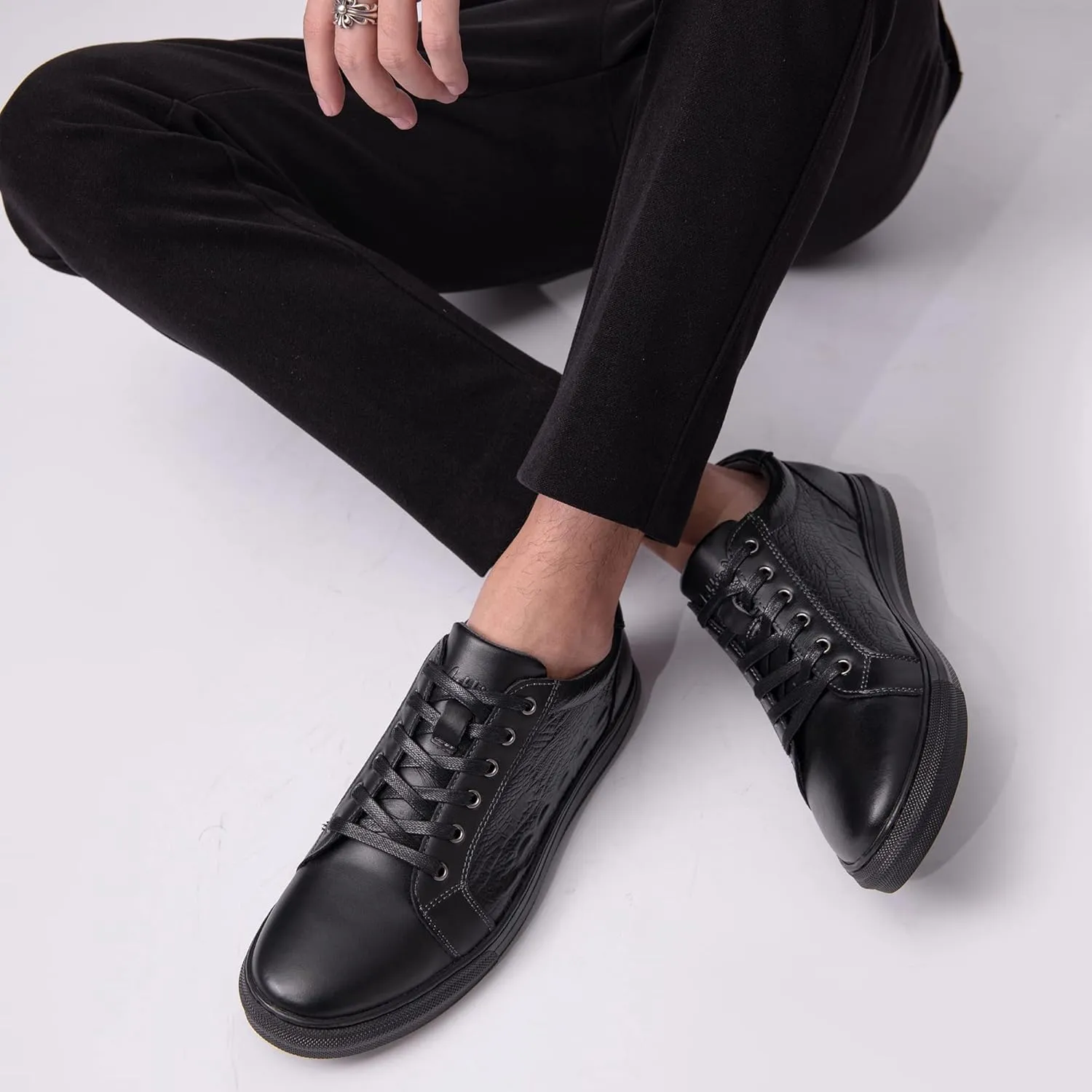 Arkbird Mens Fashion Sneakers Classic Casual Dress Shoes Stylish Lace-up Oxford Shoes for Men