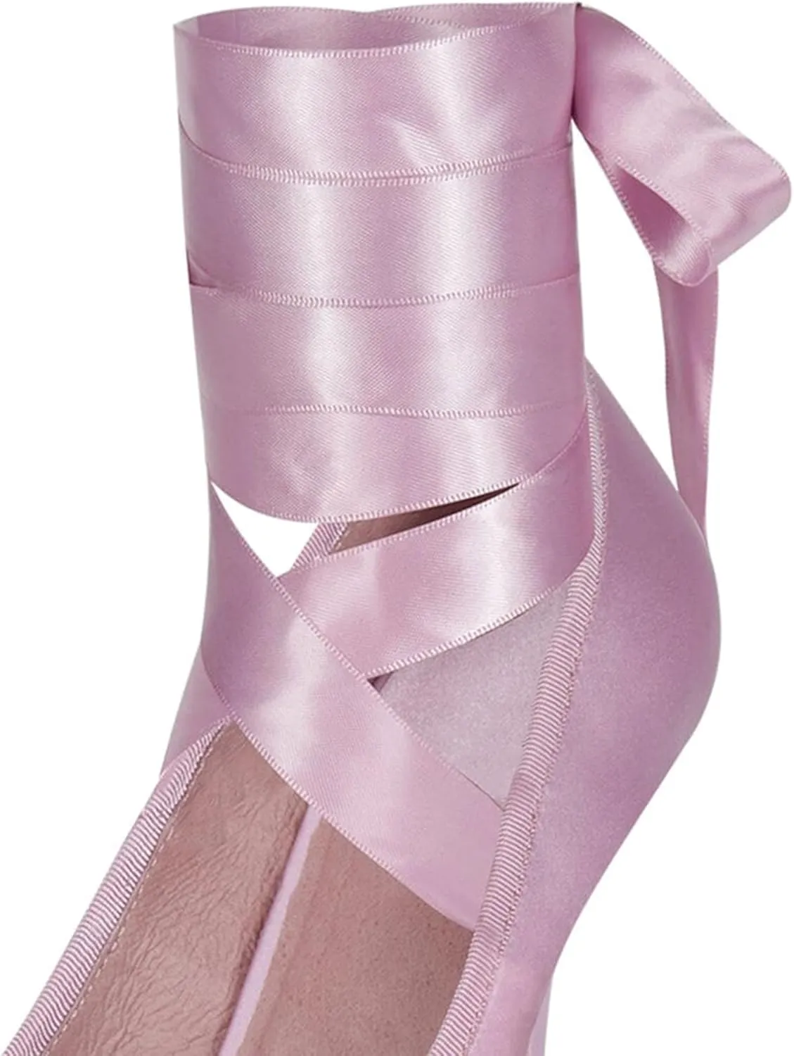 Ballet Heels for Women Elegant Mary Jane Ballet Flats Lace-Up Round Toe with Bow Casual and Stylish Footwear for Everyday Wear