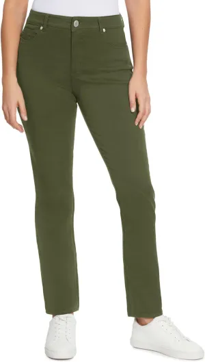 Bandolino Women's Amy Tummy Control Straight Leg Denim Jean