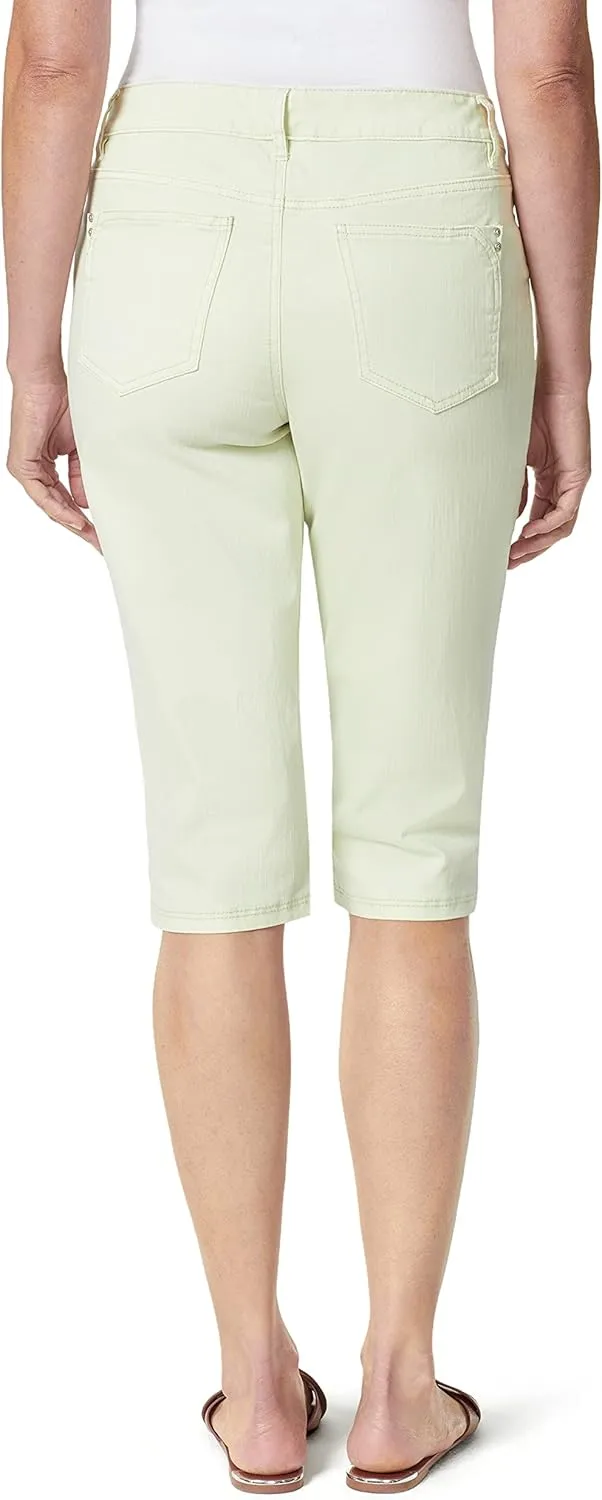 Bandolino Women's Mandie High Rise 17" Roll Cuff Skimmer Short