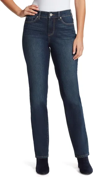 Bandolino Women's Mandie Signature Fit 5 High Rise Jean Plus Size