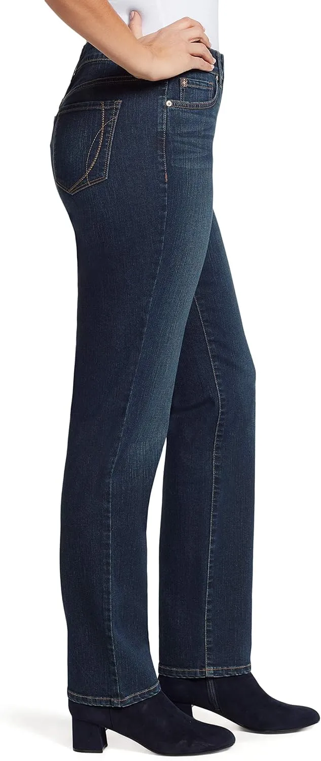 Bandolino Women's Mandie Signature Fit 5 High Rise Jean Plus Size