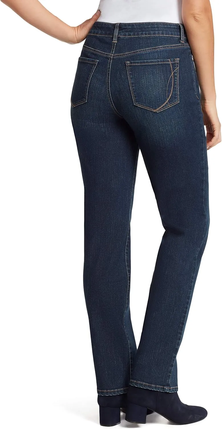 Bandolino Women's Mandie Signature Fit 5 High Rise Jean Plus Size
