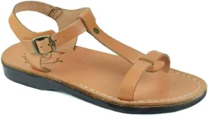 Bathsheba - Leather T Strap Sandal - Womens Sandals