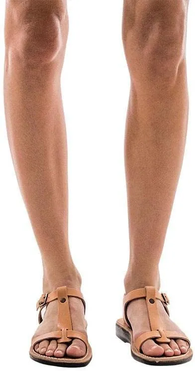 Bathsheba - Leather T Strap Sandal - Womens Sandals