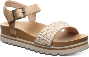 BEARPAW Women's Orion Natural Sandal Size 12