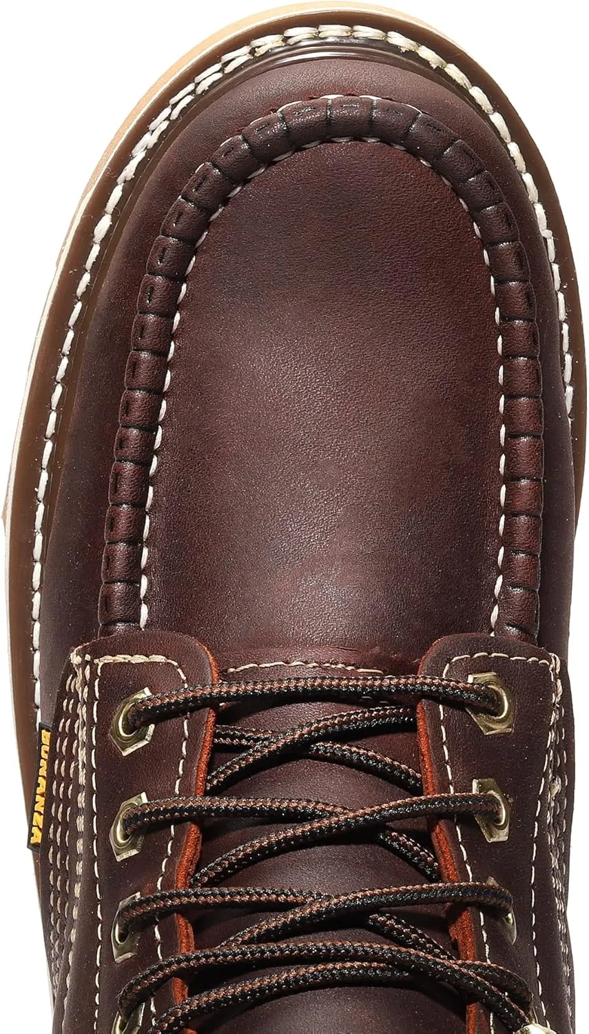 Bonanza Boots FRONTIER DUAL 6" Moc Toe Work Boot - Premium Leather, Comfort Insole & Tough Wedge Outsole