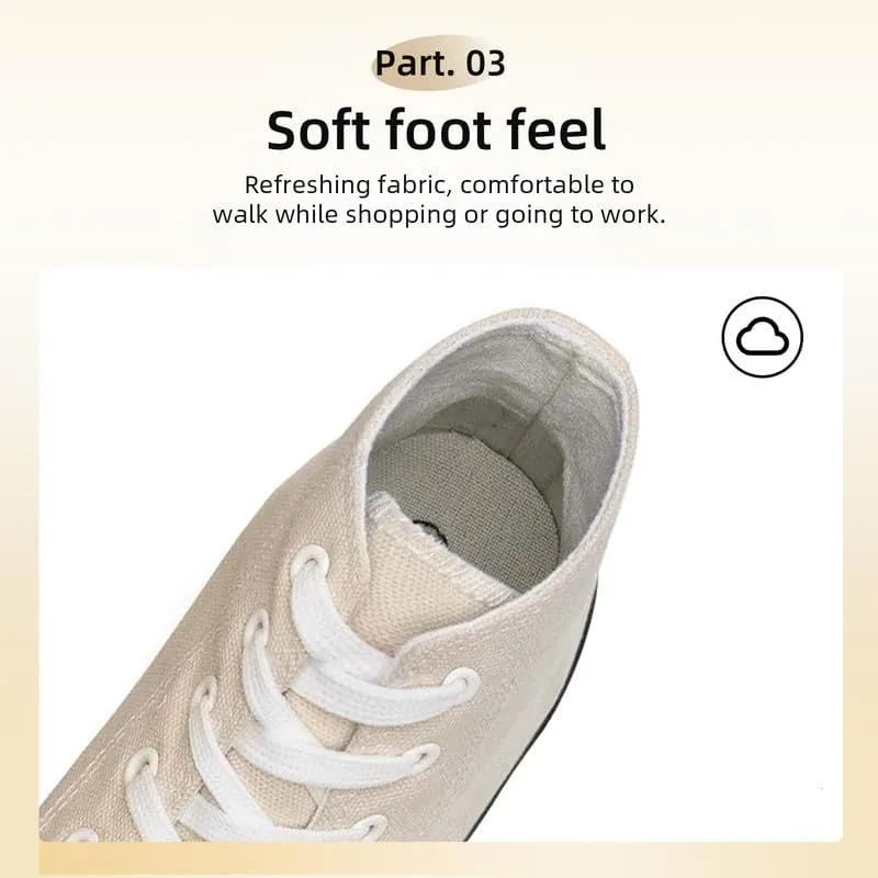 Canvas High Top Sneakers for Women Men Classic Lace Up Canvas Shoes Womens Mens Fashion High Top Sneakers Casual Tennis Walking Shoes