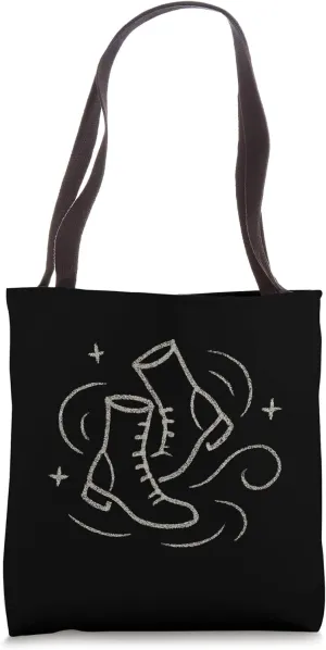 Chalk Skank Boots Tote Bag