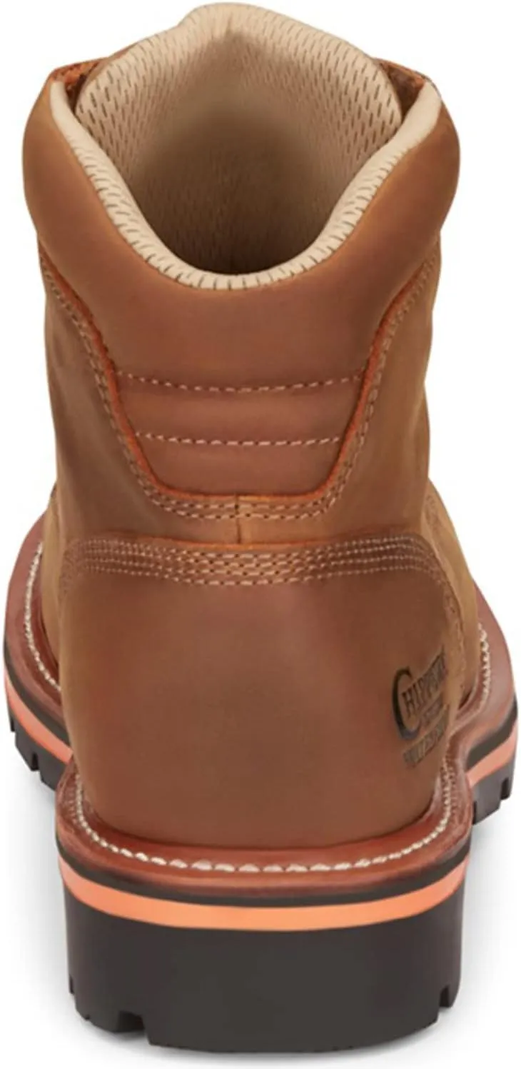 Chippewa Men's Thunderstruck Blonde 6" Lace-Up Waterproof Work Boot - Th1011