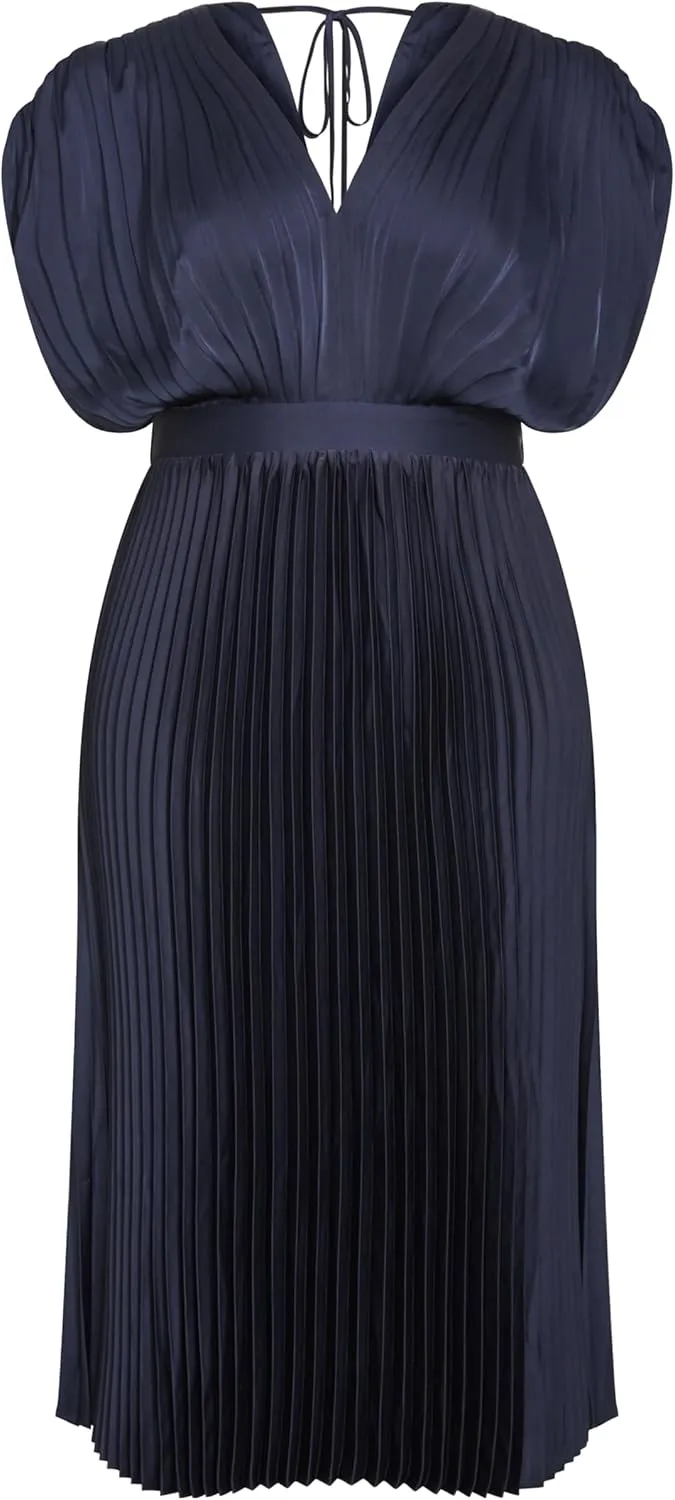 City Chic Women's Plus Size Dress - Henley Midi