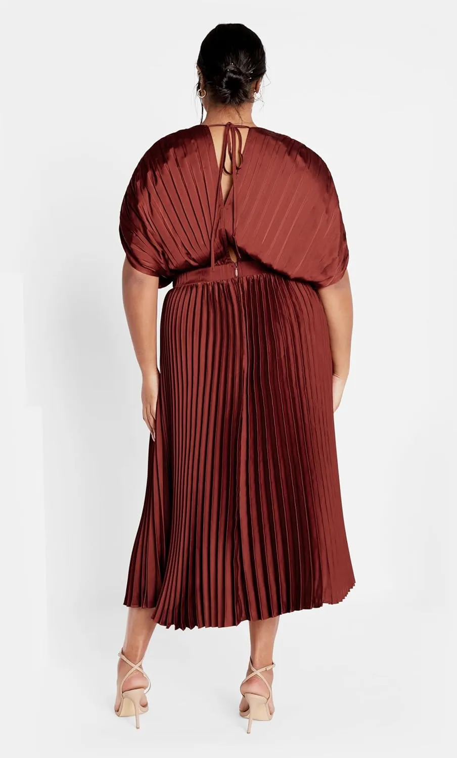 City Chic Women's Plus Size Dress - Henley Midi