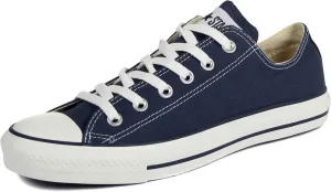 Converse Unisex Chuck Taylor All Star Ox Low Top Classic Navy Sneakers - 10 D(M) US