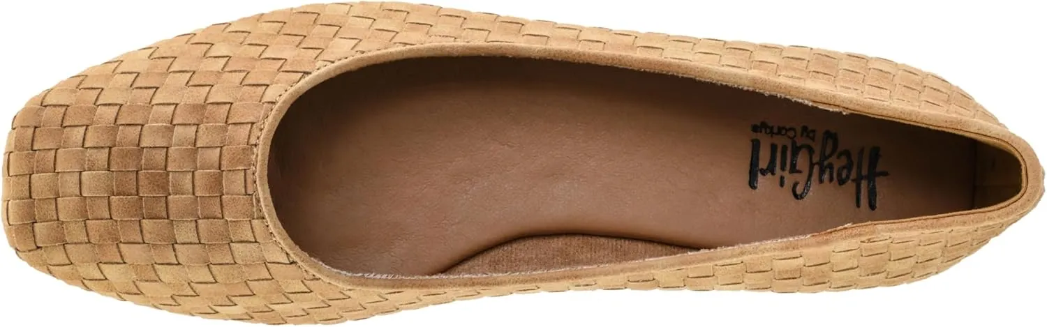Corkys Footwear Right There Flats with Cushioned Insoles, Unique Woven Upper, Slip-On Design – Stylish and Comfortable for Day-to-Night Wear