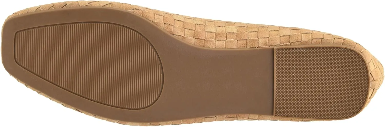 Corkys Footwear Right There Flats with Cushioned Insoles, Unique Woven Upper, Slip-On Design – Stylish and Comfortable for Day-to-Night Wear