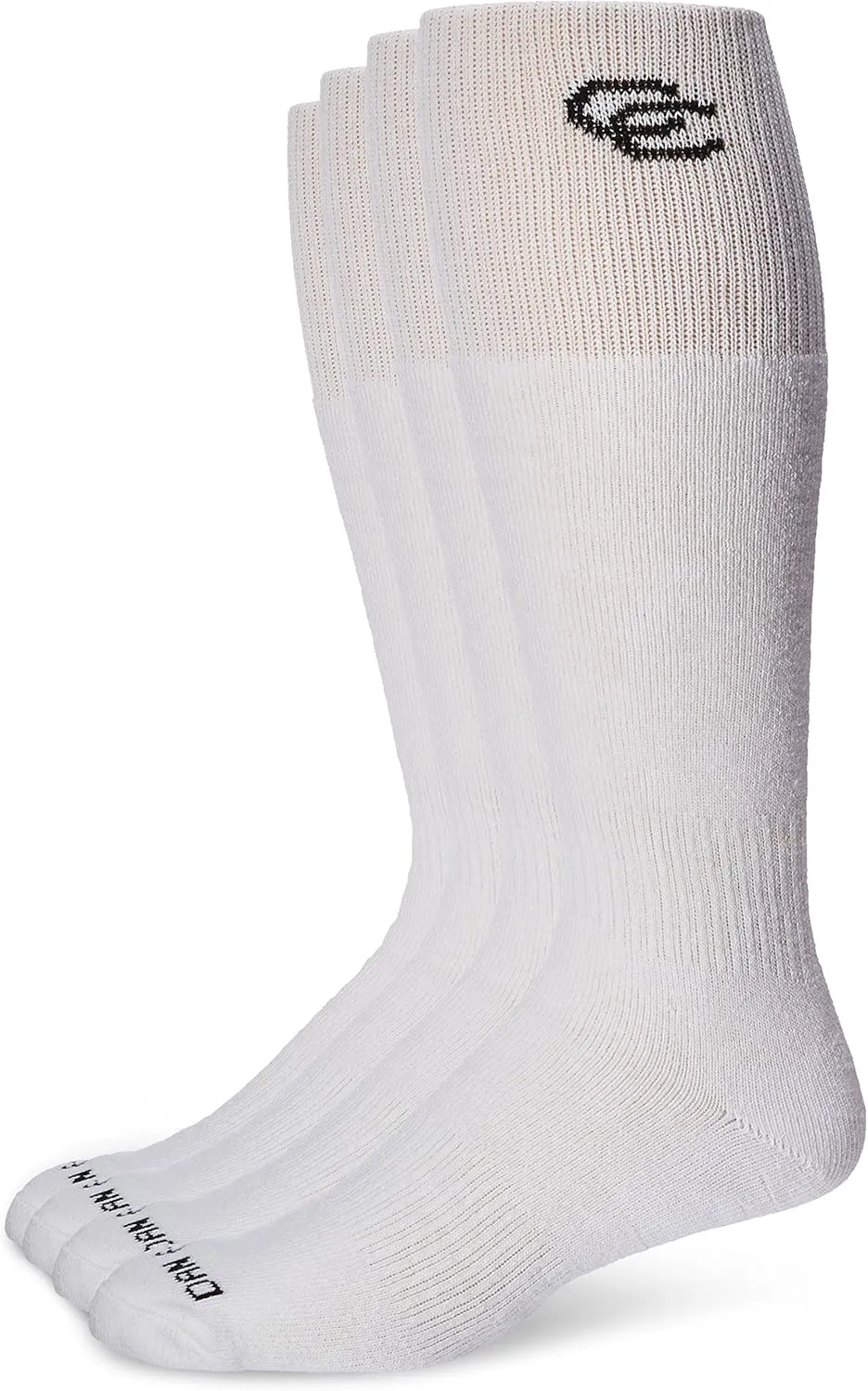 Dan Post Boot Company mens Cowboy Certified Over the Calf Socks 4 Pair
