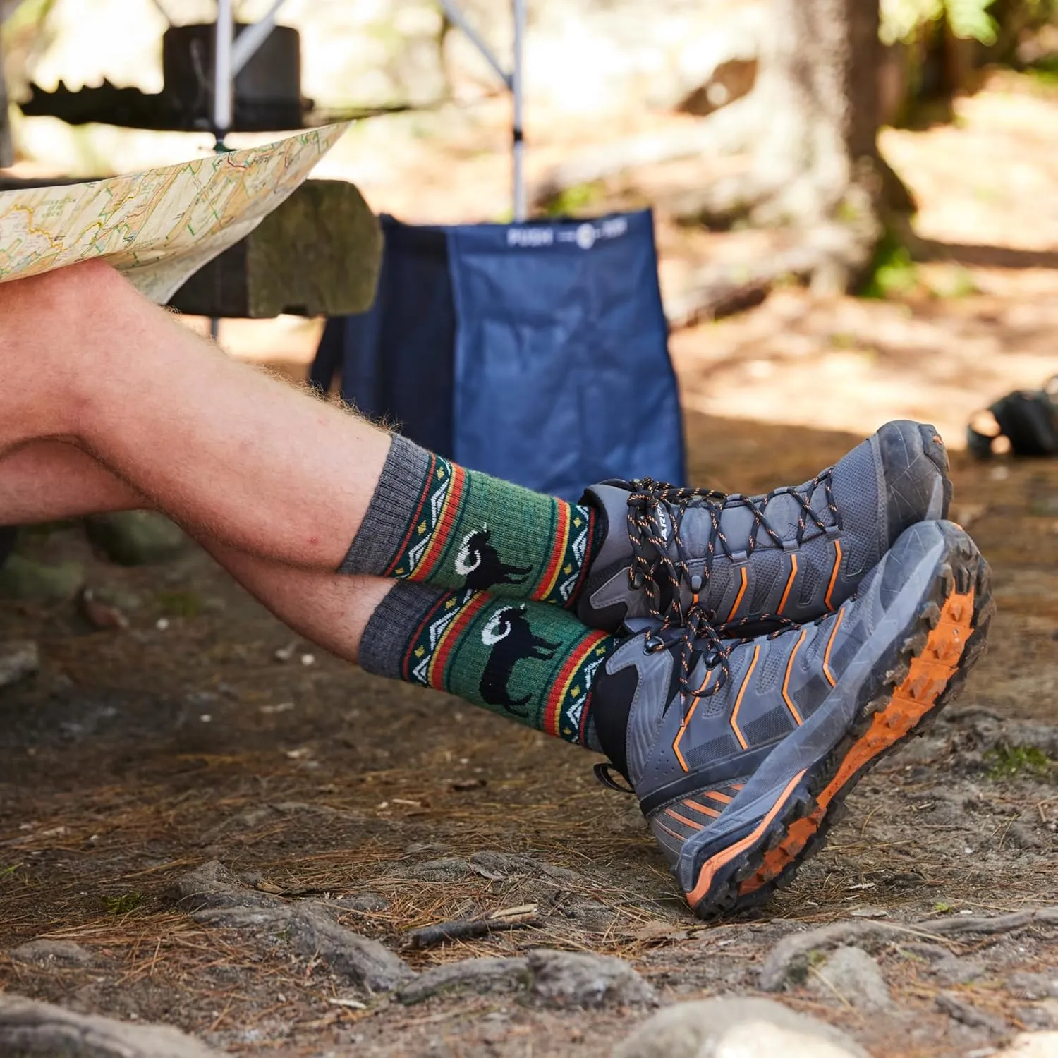 Darn Tough VanGrizzle Boot Midweight Sock with Cushion - Men's