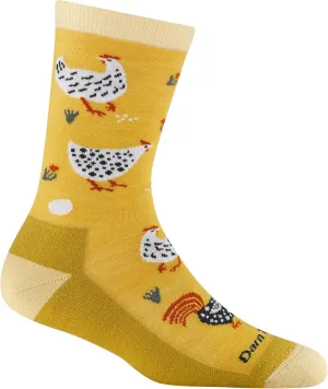 Darn Tough Vermont Women's Mother Clucker Crew Lightweight with Cushion