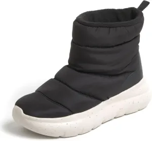 Dearfoams Men's Texoma Regrind Slip-in Boot-Comfortable, Puffy Nylon, Fleece Lining, Energy Return Mid Calf