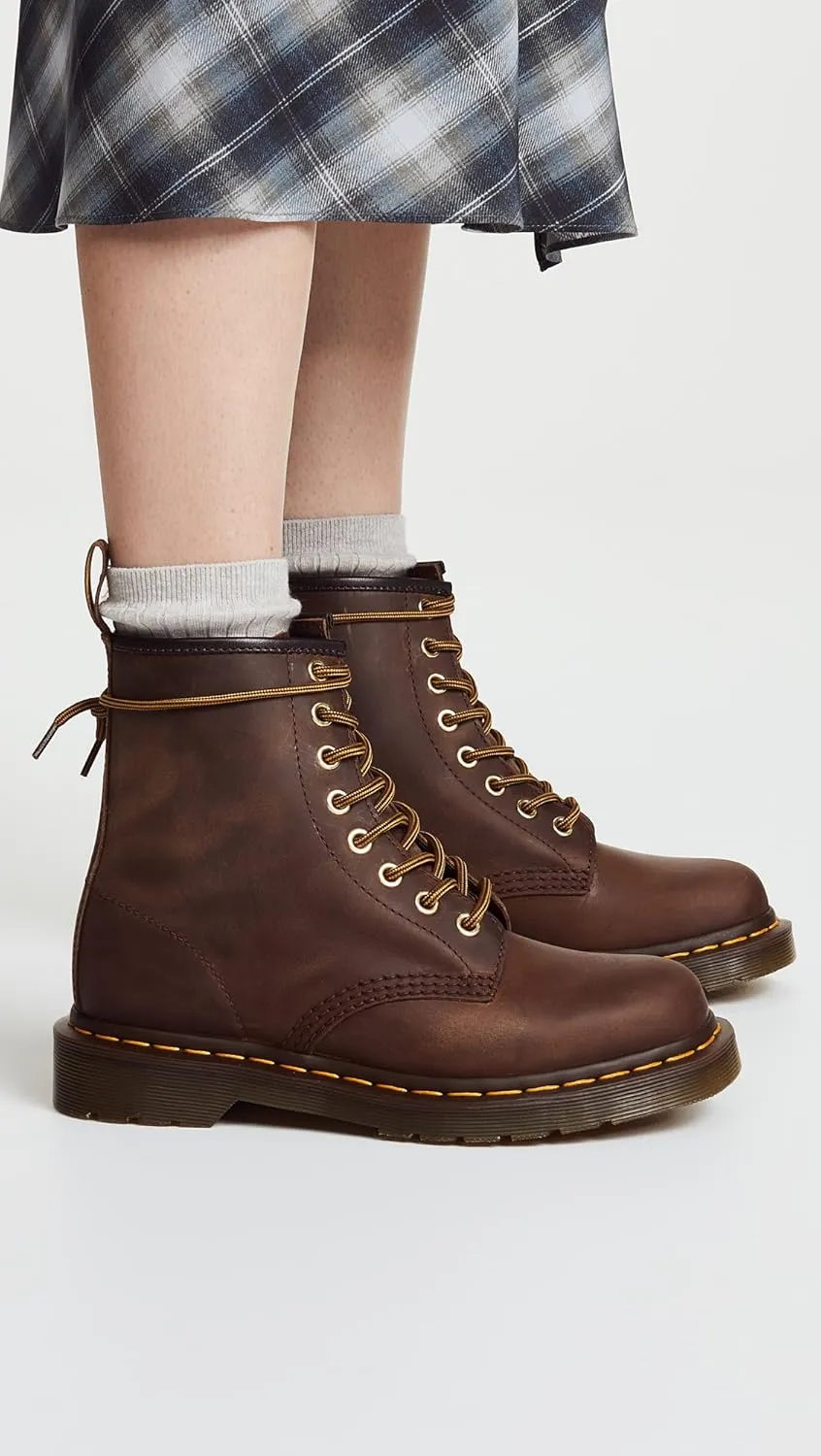 Dr. Martens Women's 1460 Pascal FRNT Zip Arcadia Mid Calf Boot