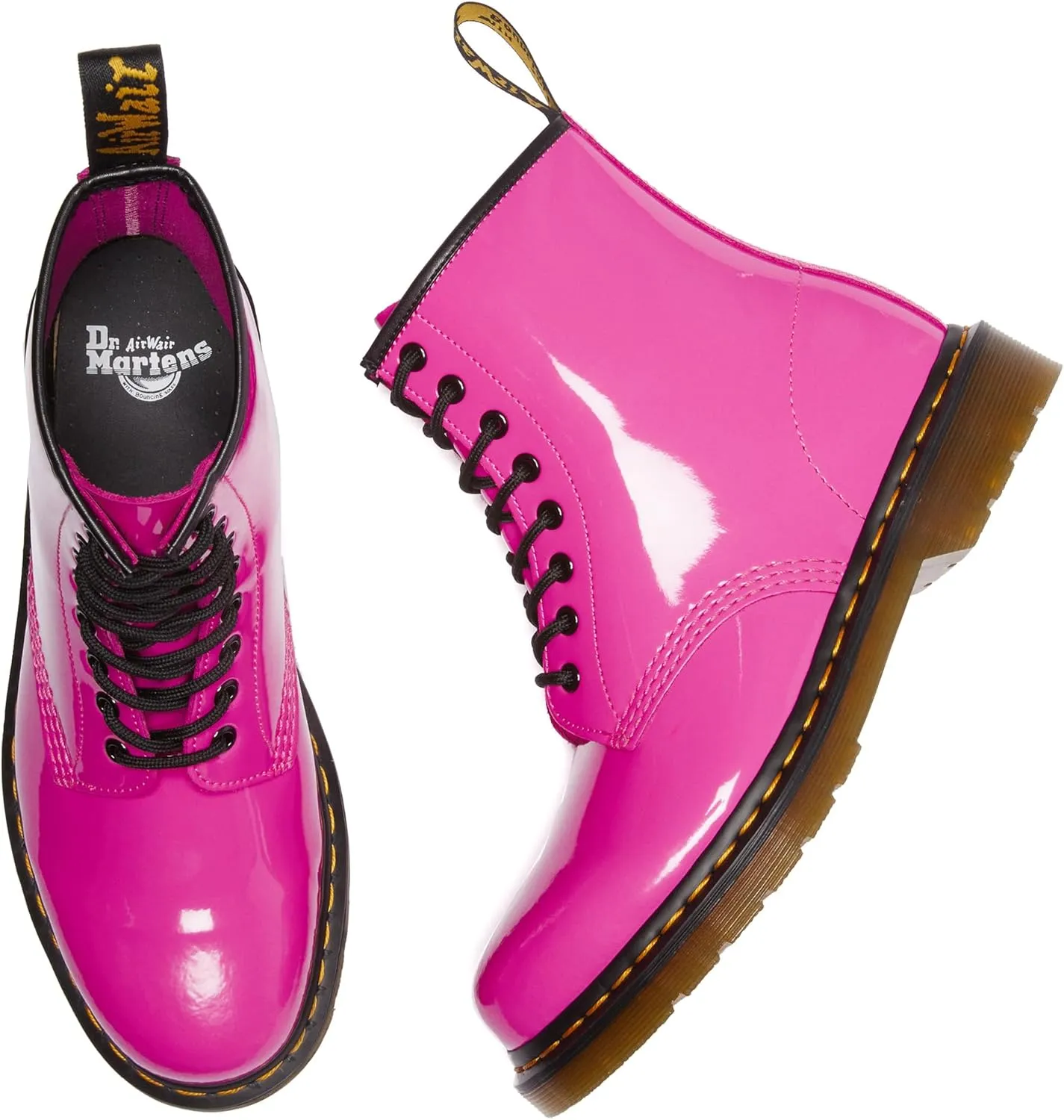 Dr. Martens Women's 1460 Patent Lamper Fashion Boot