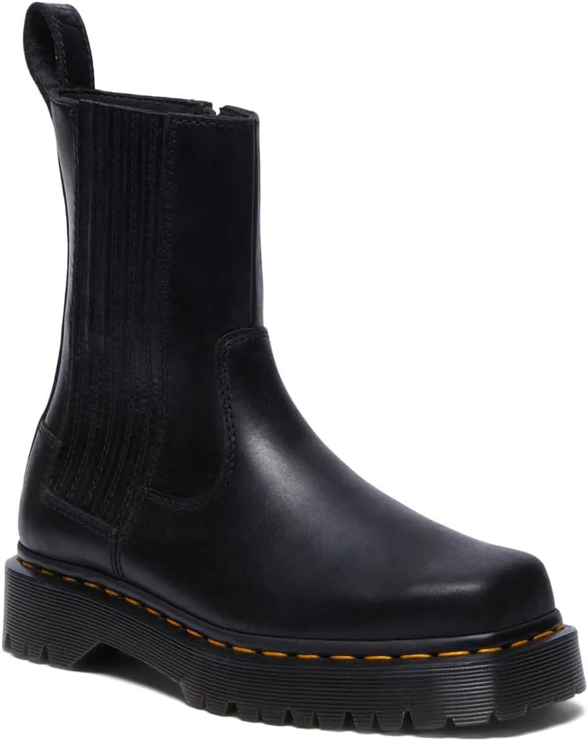 Dr. Martens Women's Amaayah Lo Leather Bex Pull-on Boots Fashion