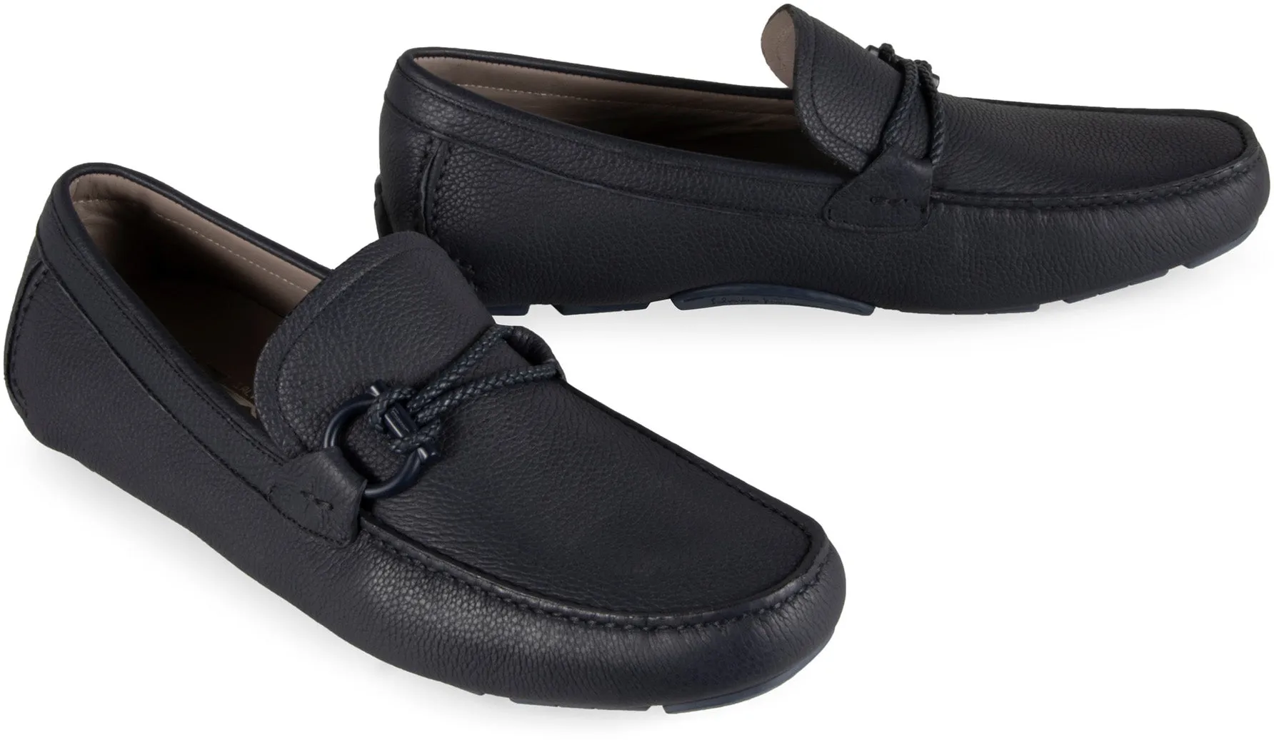 Driver leather loafers