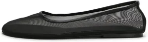 Dsevht Mesh Ballet Flats Shoes for Women Slip On Ballerina Shoes Round Toe Comfortable Casual Work Dress Flats Shoes