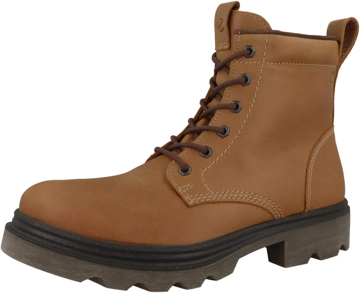 ECCO Men's Grainer Waterproof Lace Ankle Boot
