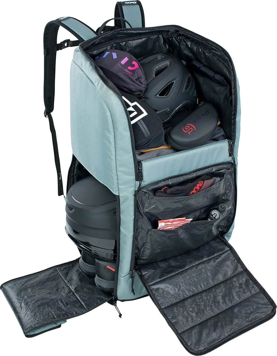 EVOC 90 l, Steel/Grey, One Size