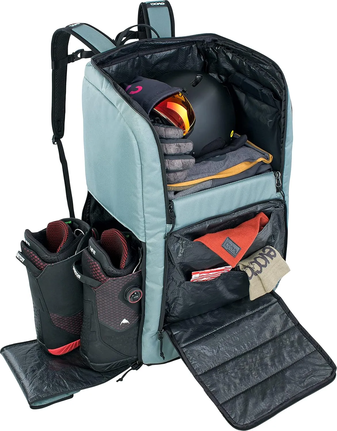EVOC 90 l, Steel/Grey, One Size
