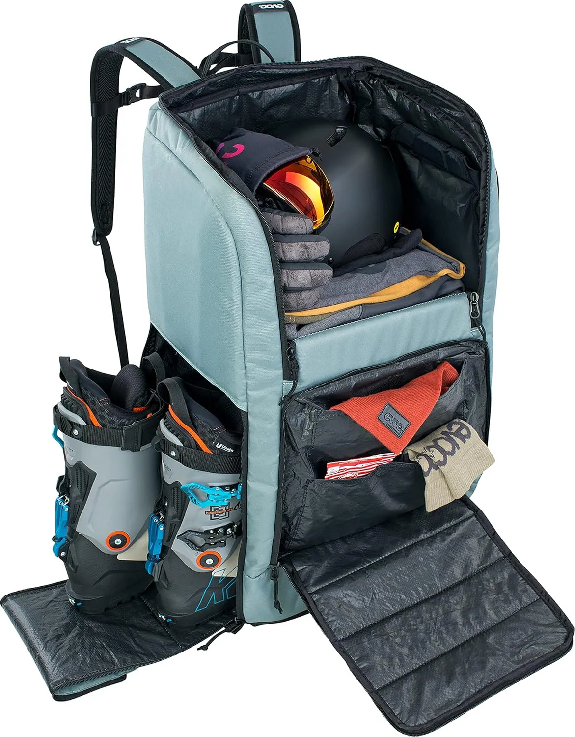 EVOC 90 l, Steel/Grey, One Size