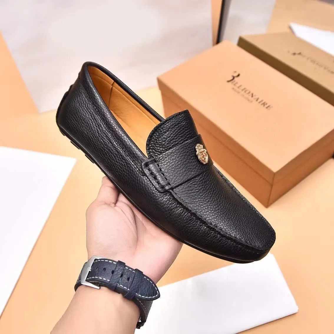 Exclusive & Branded  Black  Men Loafers