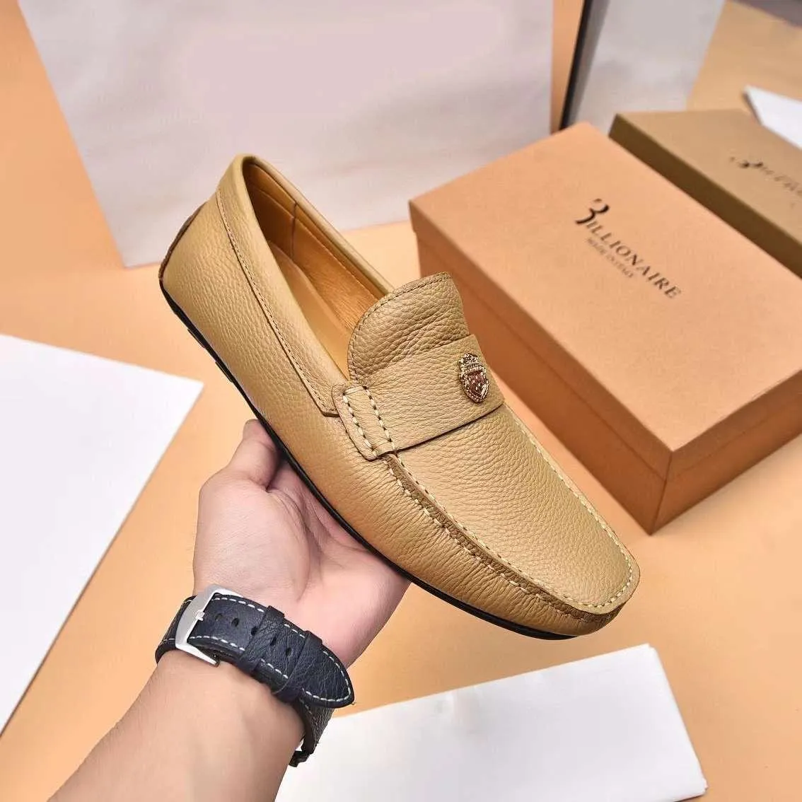 Exclusive & Branded Tan Colour Men Loafers