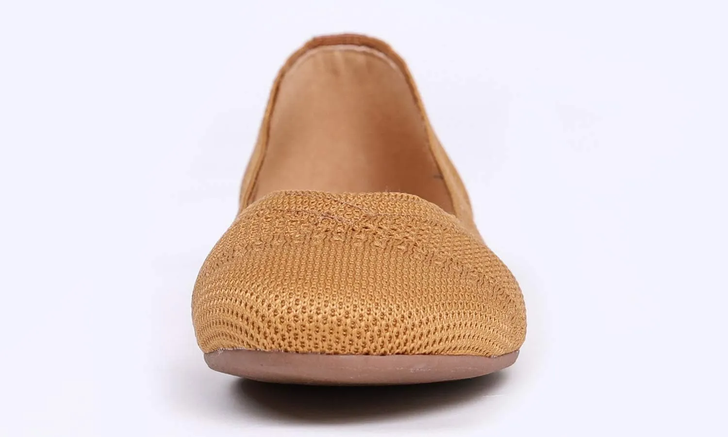 Feversole Women's Woven Fashion Breathable Knit Flat Shoes