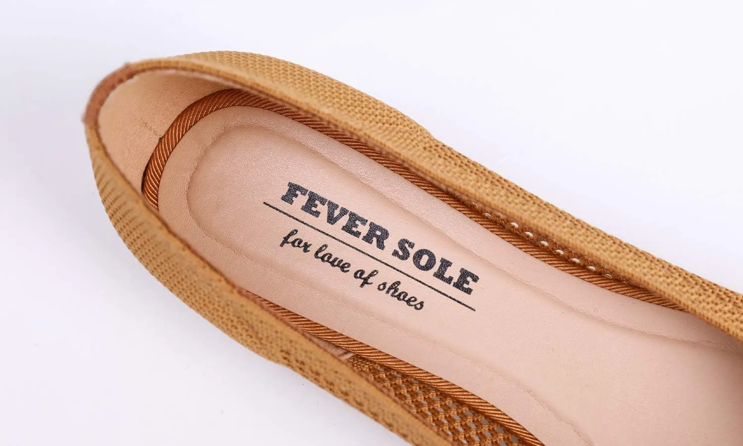 Feversole Women's Woven Fashion Breathable Knit Flat Shoes
