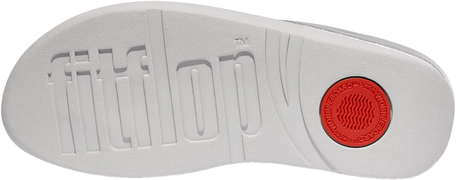 Fitflop Women's Fino Glitterdust Metallic Toe-Post Sandals
