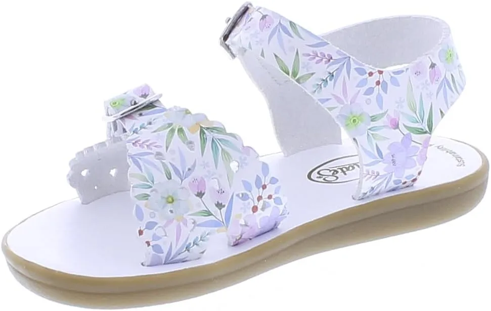 FOOTMATES Ariel and Eco-Ariel Waterproof Sandals for Girls and Boys with Slip-Resistant, Non-Marking Outsoles and Strap Closure for Infants, Toddlers, and Kids Ages 0-12