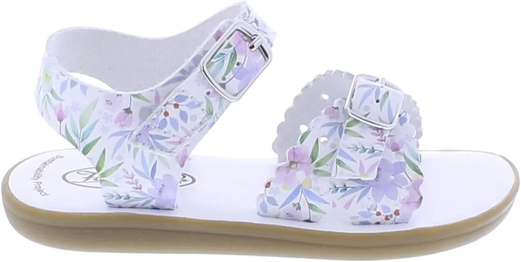 FOOTMATES Ariel and Eco-Ariel Waterproof Sandals for Girls and Boys with Slip-Resistant, Non-Marking Outsoles and Strap Closure for Infants, Toddlers, and Kids Ages 0-12