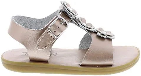 FOOTMATES Jasmine and Eco-Jasmine Waterproof Sandals for Girls and Boys with Slip-Resistant, Non-Marking Outsole and Strap Closure for Infants, Toddlers, and Kids Ages 0-12