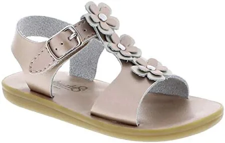 FOOTMATES Jasmine and Eco-Jasmine Waterproof Sandals for Girls and Boys with Slip-Resistant, Non-Marking Outsole and Strap Closure for Infants, Toddlers, and Kids Ages 0-12