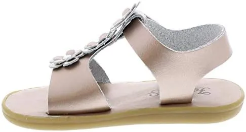 FOOTMATES Jasmine and Eco-Jasmine Waterproof Sandals for Girls and Boys with Slip-Resistant, Non-Marking Outsole and Strap Closure for Infants, Toddlers, and Kids Ages 0-12